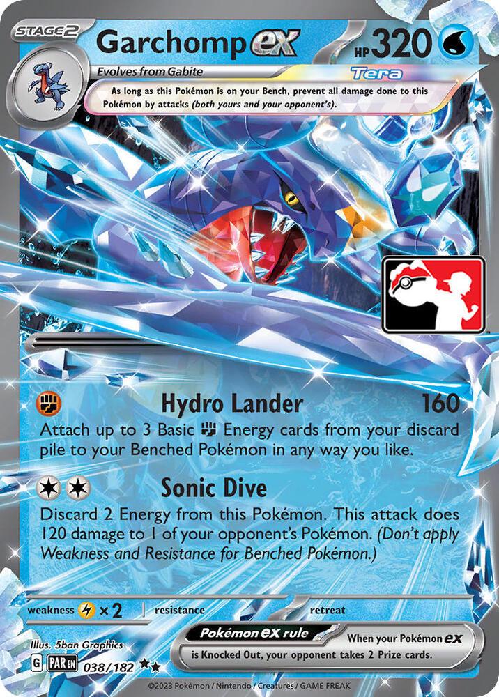 Paradox Rift Garchomp Ex [Prize-Pack] Pokémon card